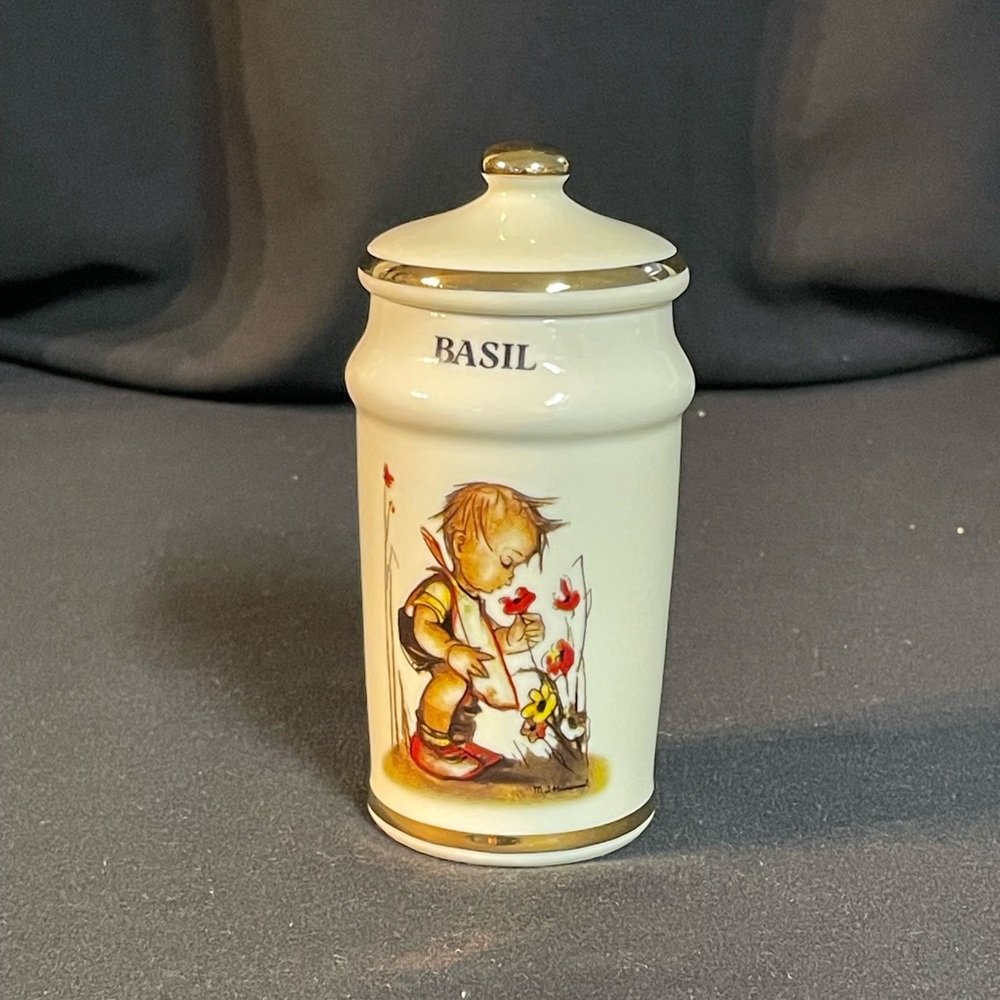 M.J. Hummel BASIL Spice Jar